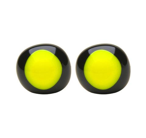 Neon & Black Earrings