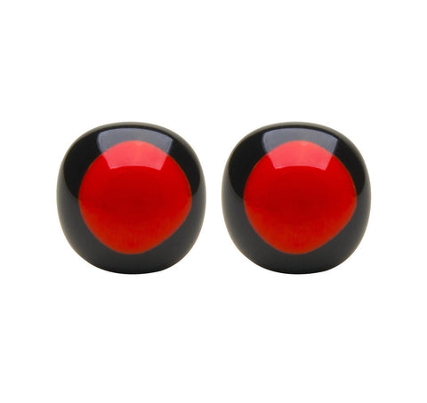 Red & Black Earrings